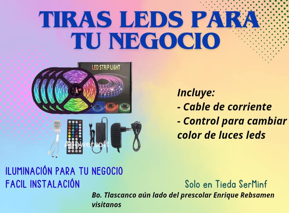 TIRA DE LUCES LED